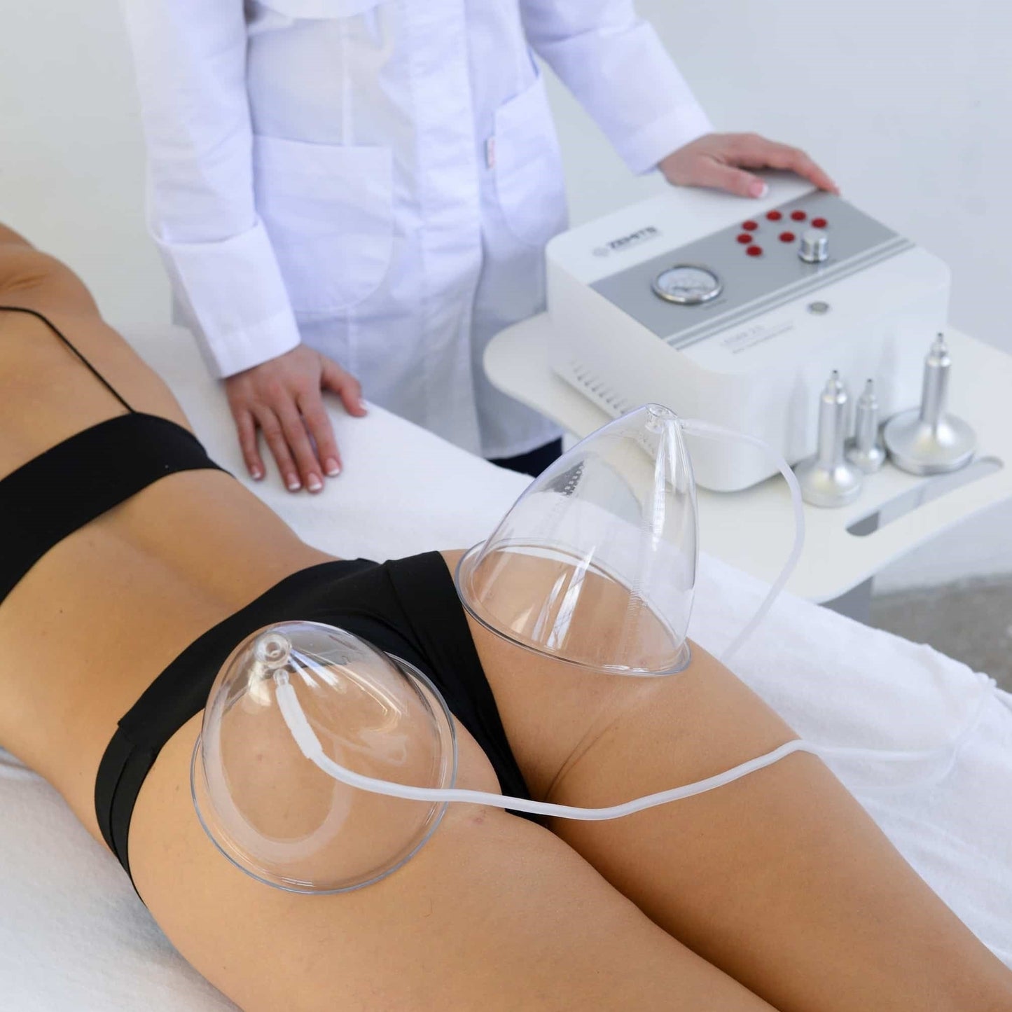 Zemits Leger 2.0 Vacuüm Cupping Systeem met XXL Cups in Set