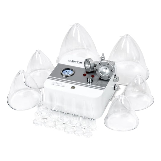 Zemits Leger 2.0 Vacuüm Cupping Systeem met XXL Cups in Set